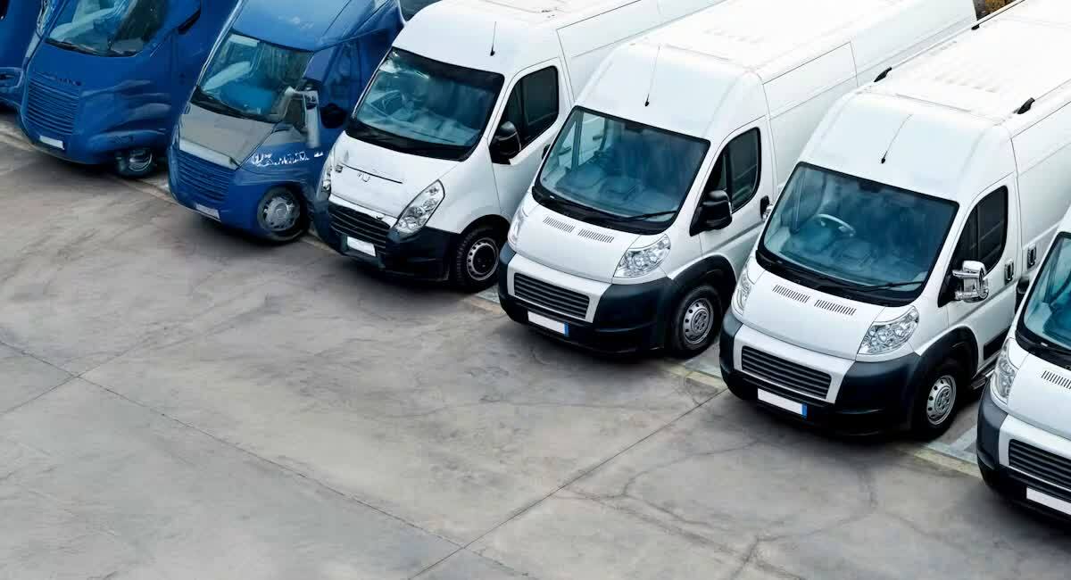 Linxup Fleet Management - Fleet of Vans