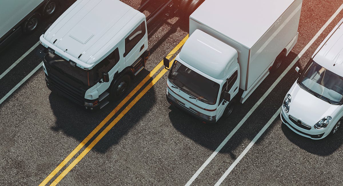 GPS tracked company vehicles