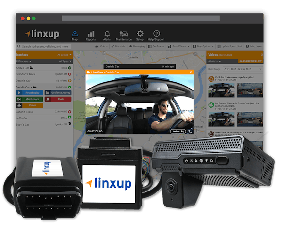 GPS fleet tracking solution, devices and dash cam